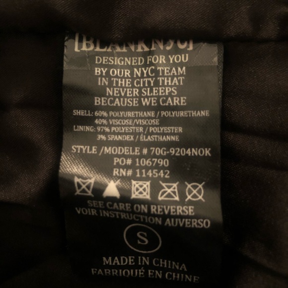 NWOT BlankNYC Faux Leather Jacket - Picture 7 of 9